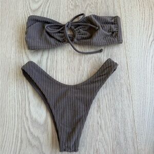 TJ Swim Ribbed Terry Bikini